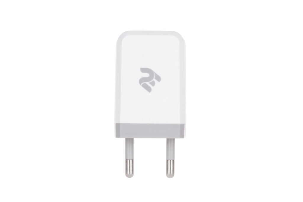 2E Wall Charger USBx2.1A, white