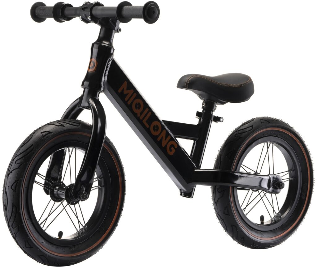 Miqilong by 2E Balance bicycle HPA 12″ black