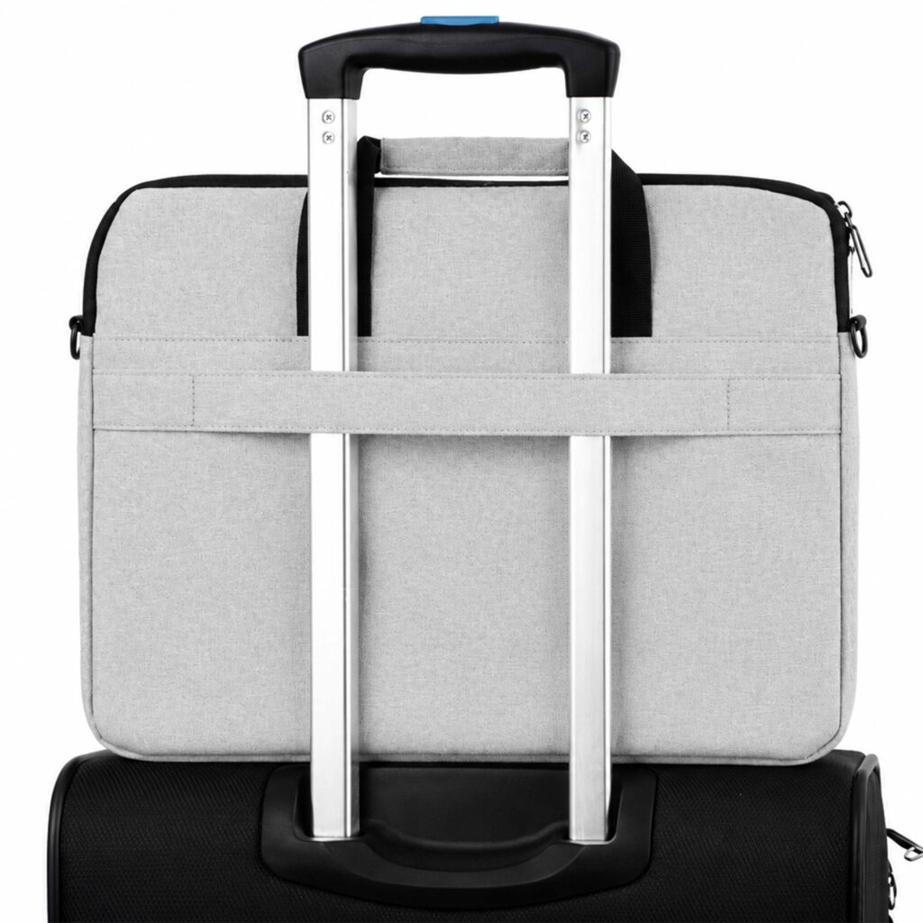 Сумка для ноутбука 2E, Slim Keeper Plus 17″, серый