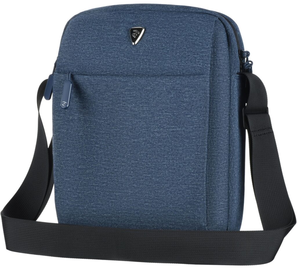 Vertical Bag 2E, Melange 10″, Navy-Blue