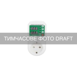 2E Adjustable Voltage & Current Protector ADVAP 16A, white
