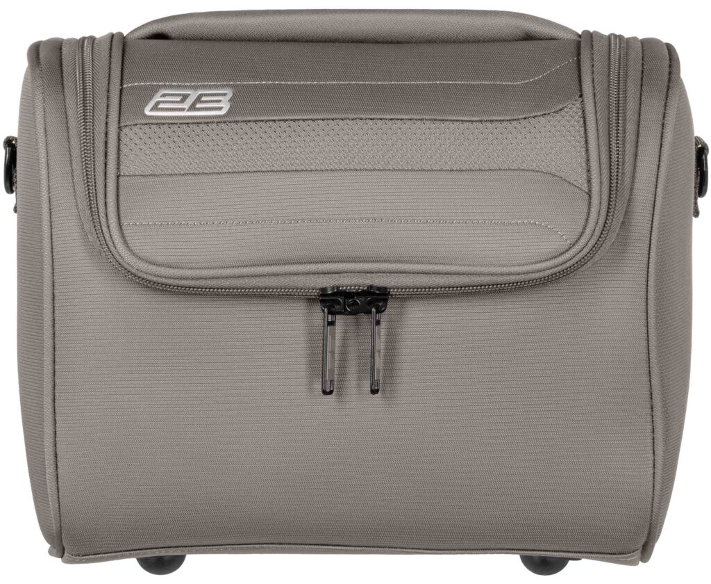 2E beauty case Axis, polyester, 10L, сhampagne