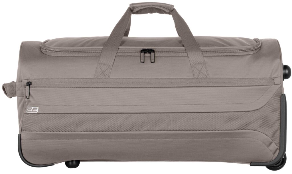 2E wheeled large travel bag Axis, polyester, 99L, 2 wheels, сhampagne