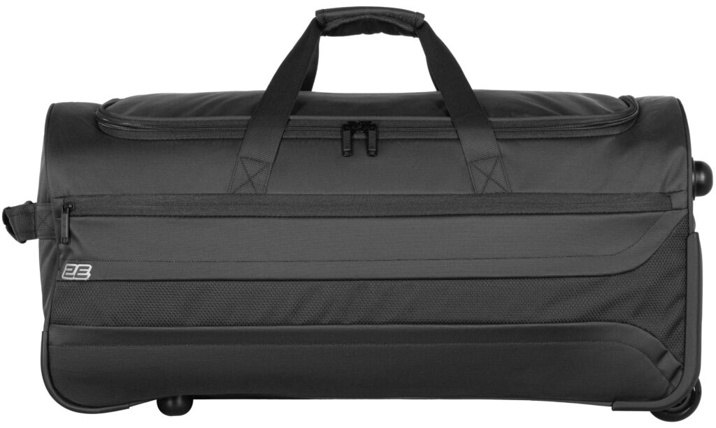 2E wheeled large travel bag Axis, polyester, 99L, 2 wheels, grey