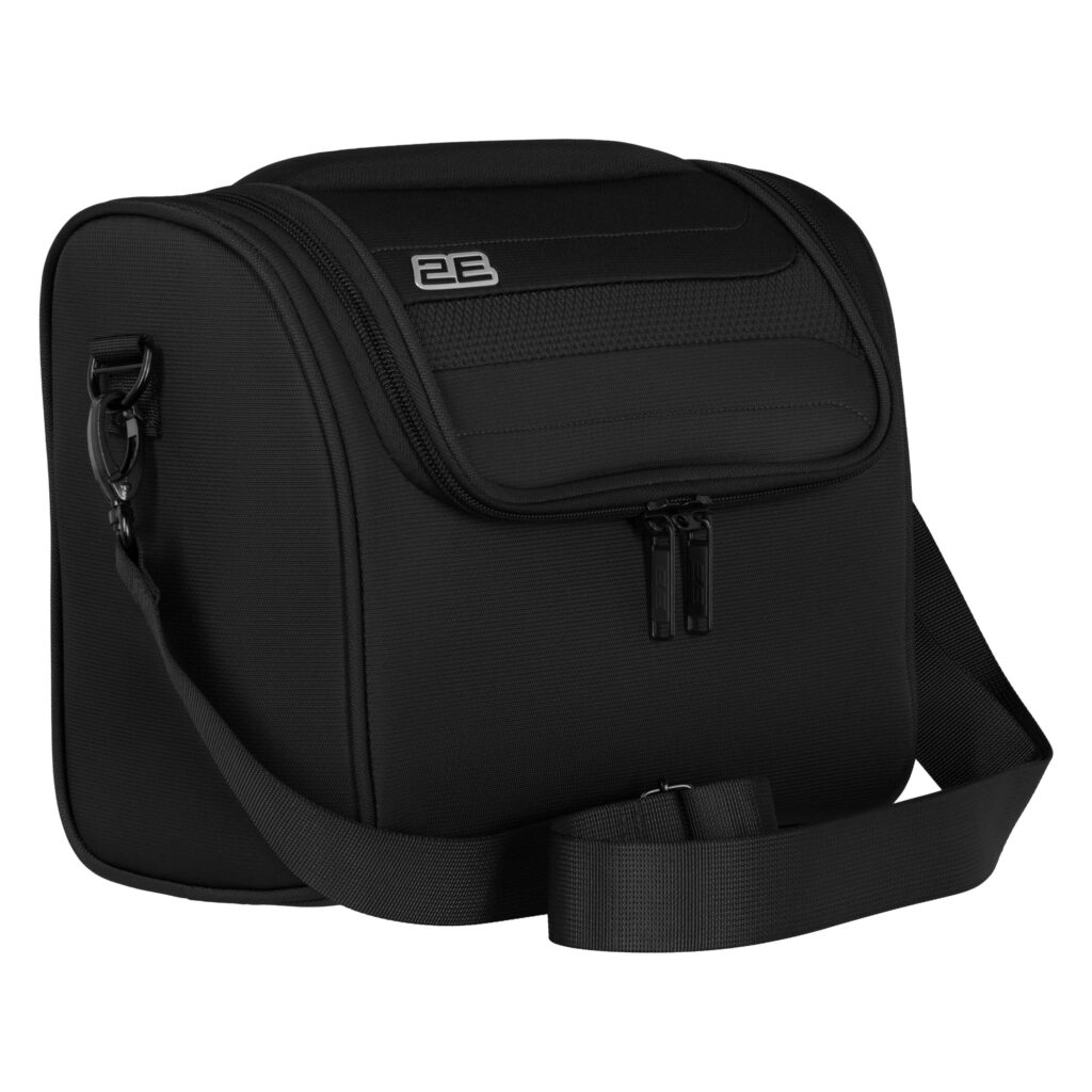 2E beauty case Axis, polyester, 10L, black