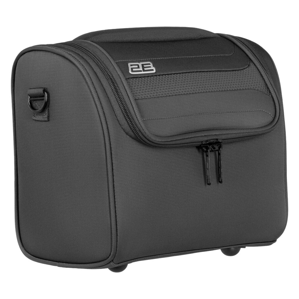 2E beauty case Axis, polyester, 10L, grey