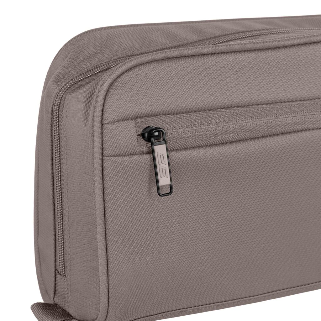 2E cosmetic case Axis, polyester, 5L, сhampagne