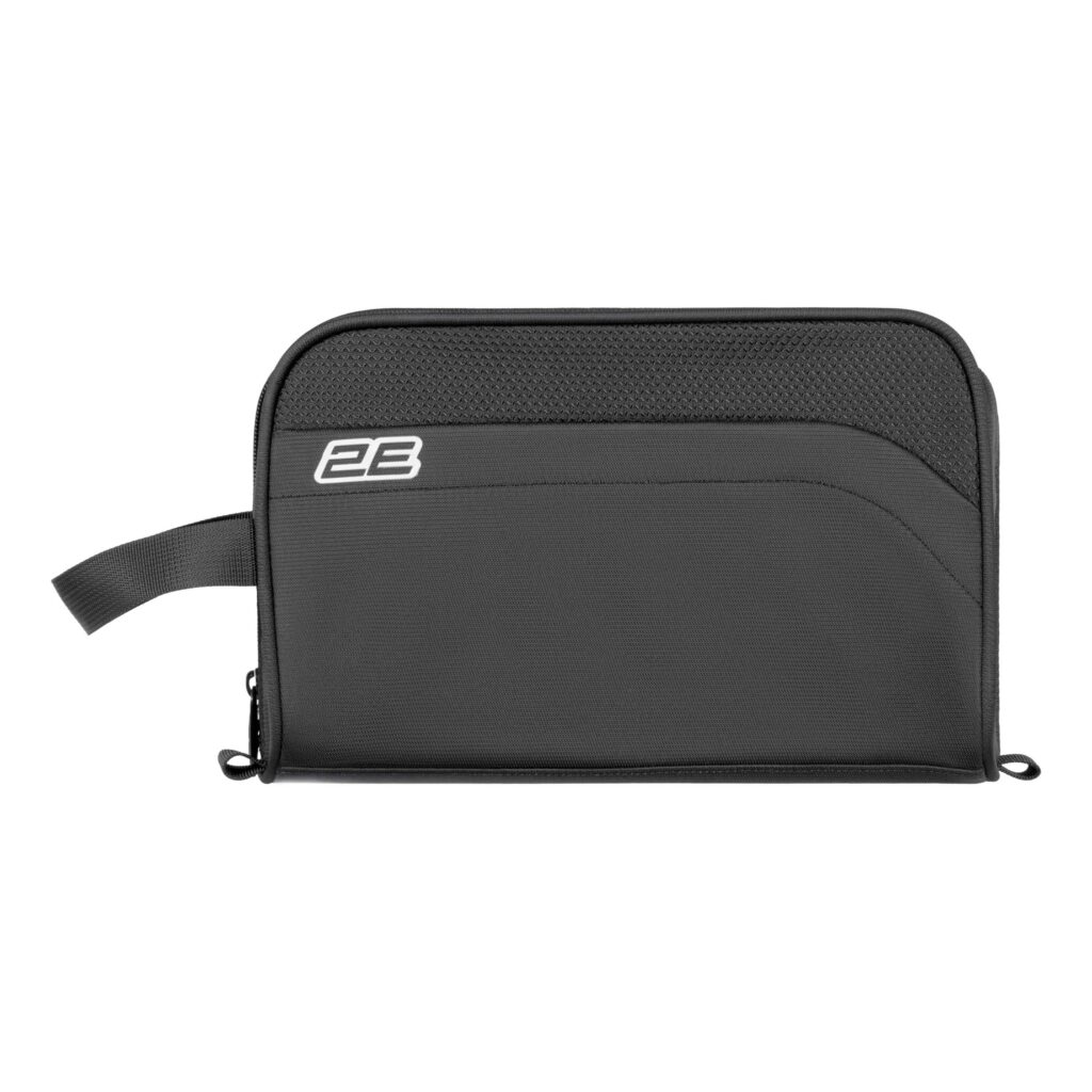 2E cosmetic case Axis, polyester, 5L, grey