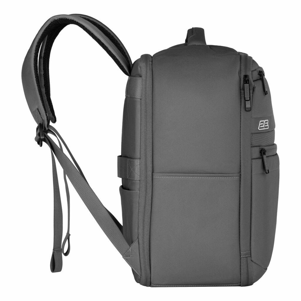2E Travel backpack Axis, Cabin size, polyester, 23L, with laptop compart. 16″, grey