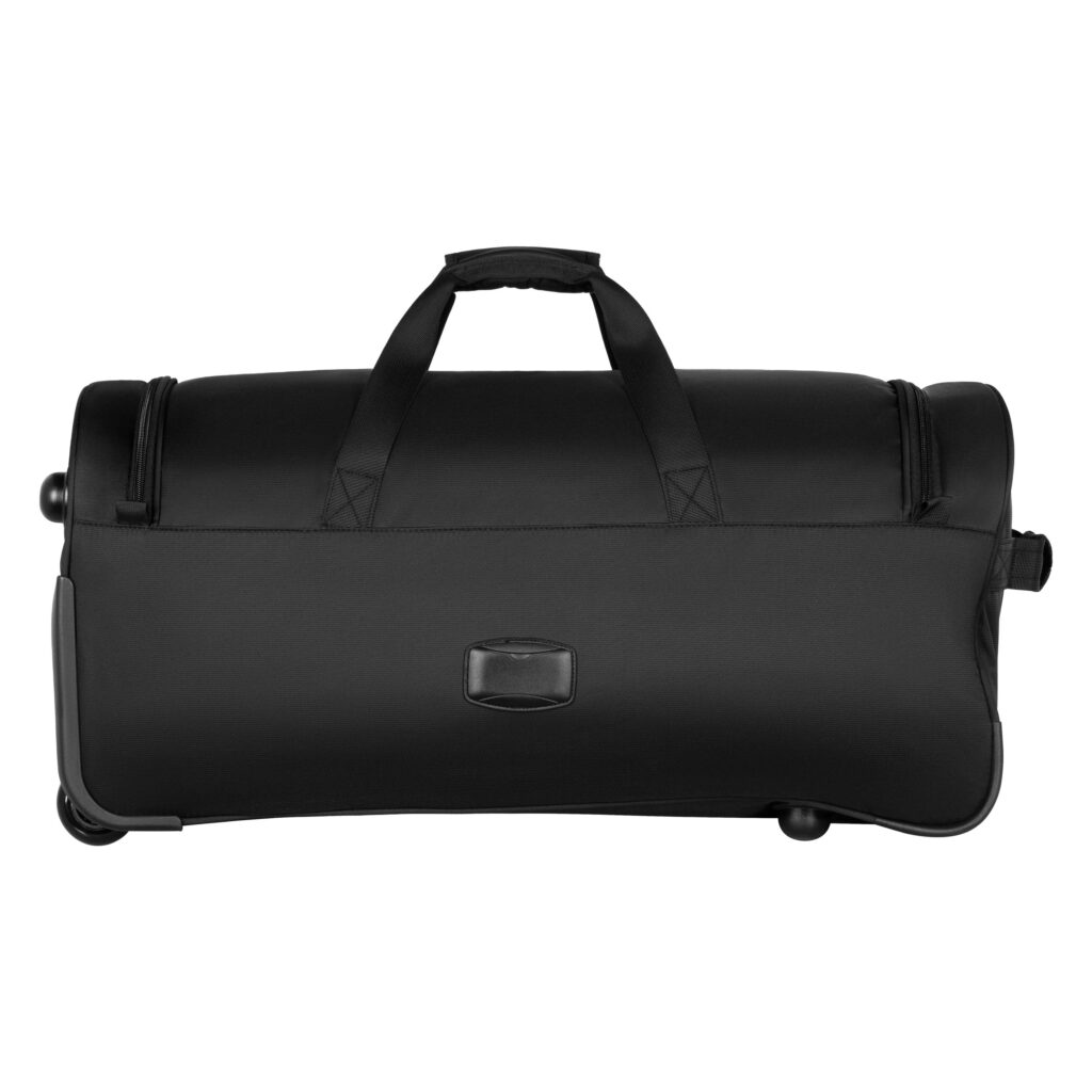 2E wheeled large travel bag Axis, polyester, 99L, 2 wheels, black